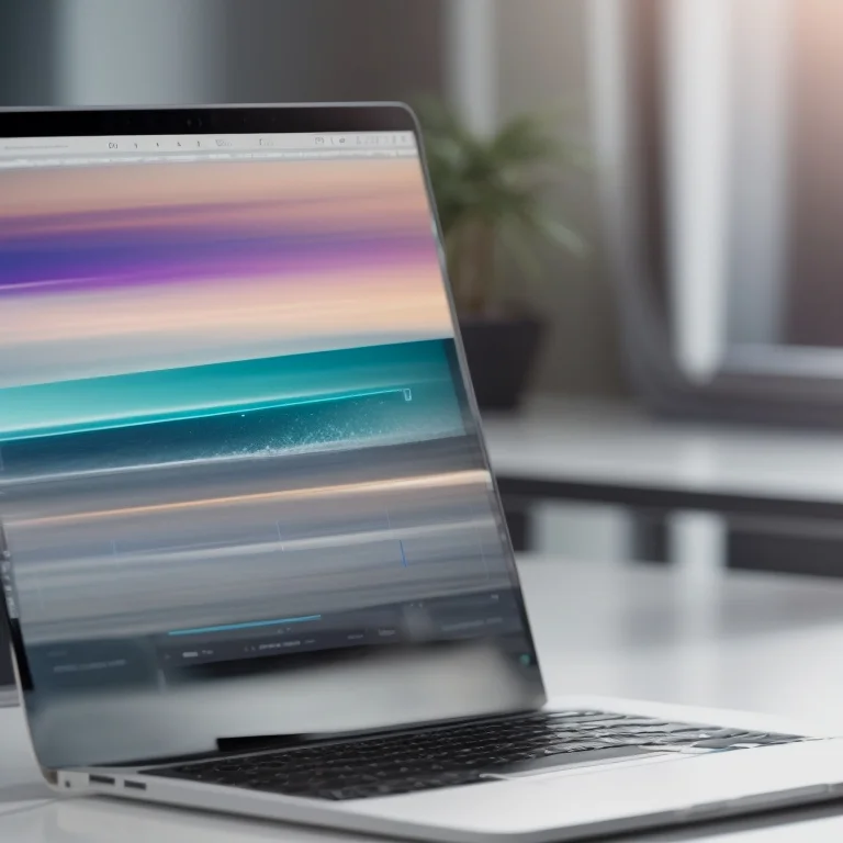 Colorful storyboard sketches